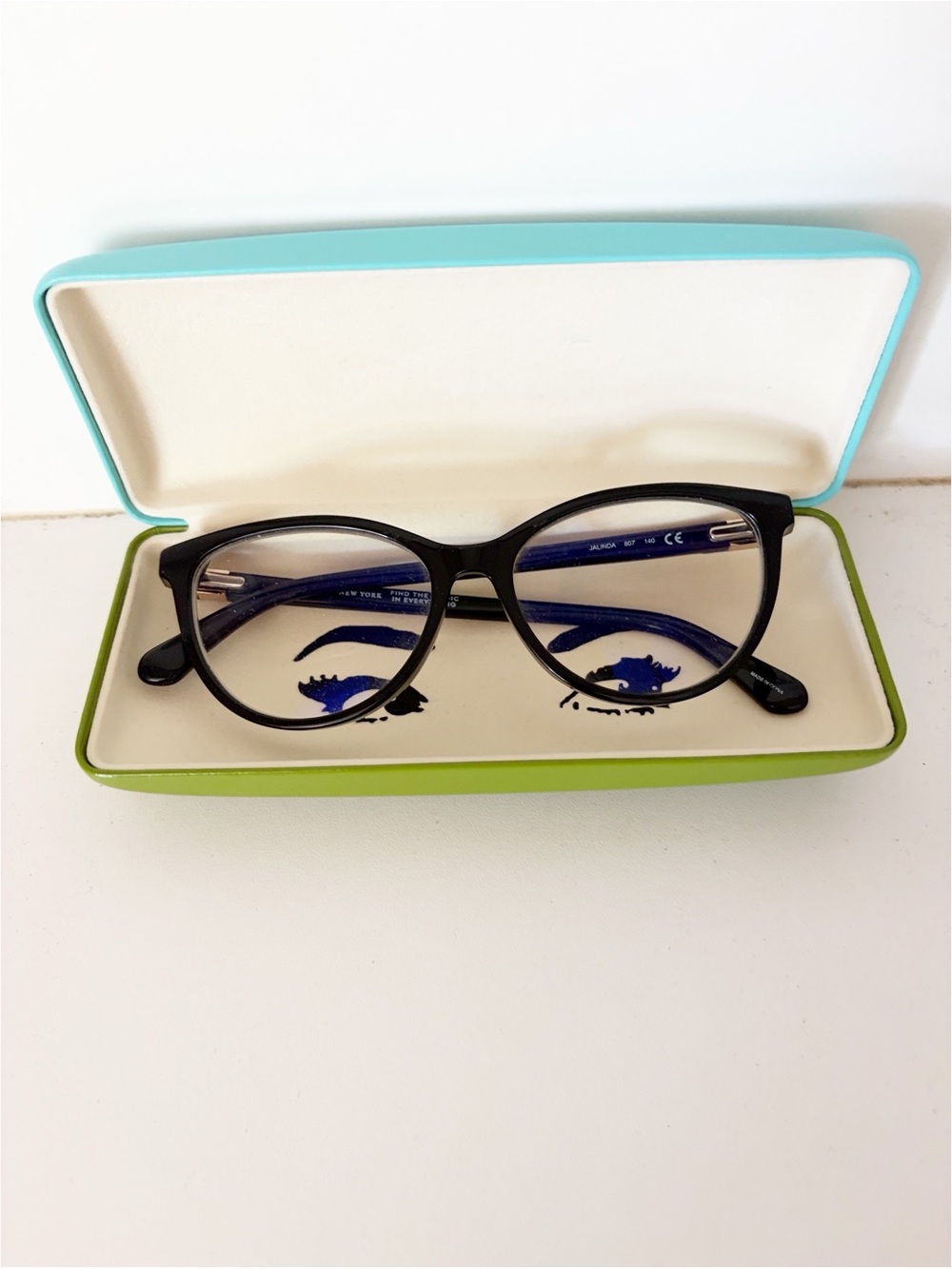 Kate Spade Jalinda eyeglasses frames with original case